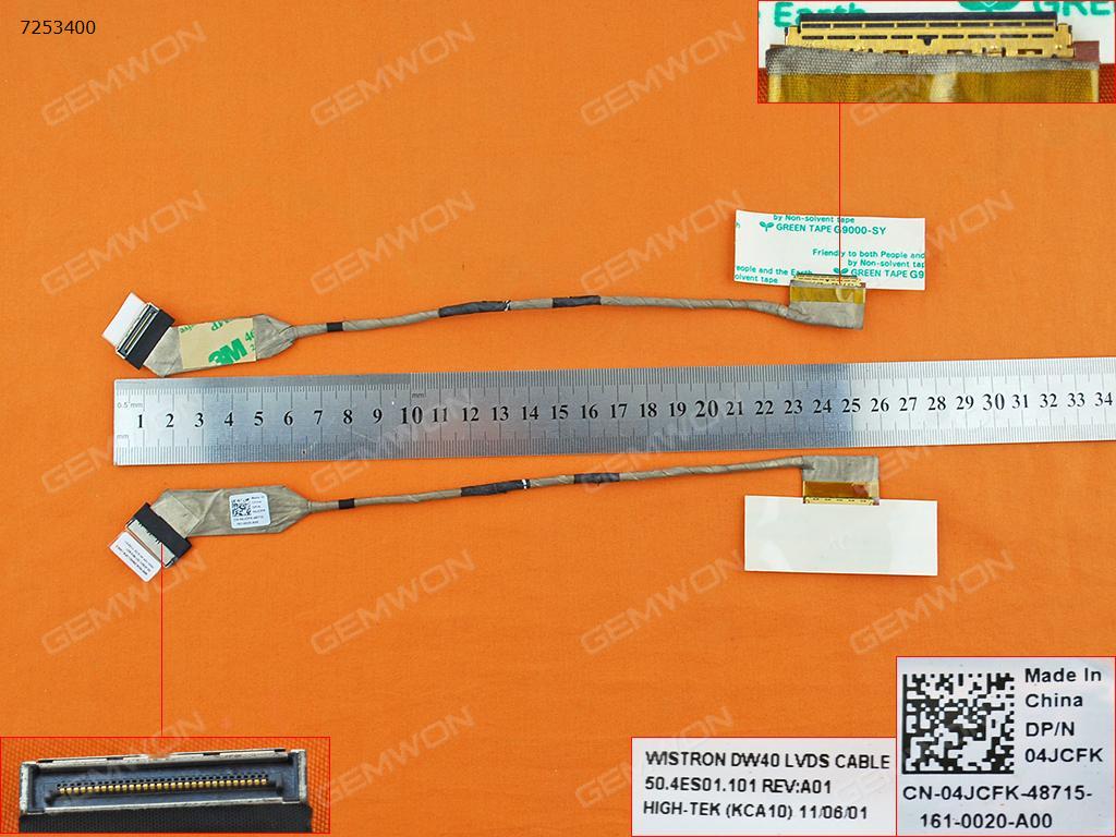 DELL Vostro V3400 1647 LCD/LED Cable 04JCFJCFK  50.4ES01.101