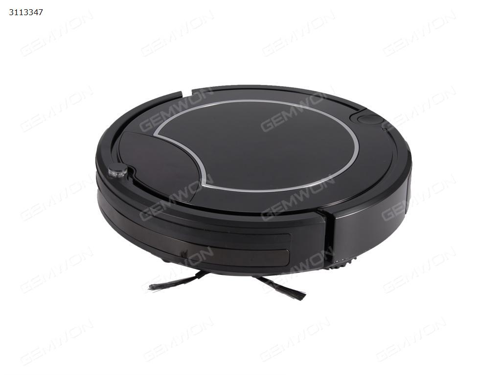 Intelligent robot sweeps the floor . 14 sets infrared sensors:Anti-bump sensor, Cliff sensor,Light sensor,Speed sensor, Remote control( Optional): Schedule function and adjustable walking speed.(black) Robotic Sweeper TC450