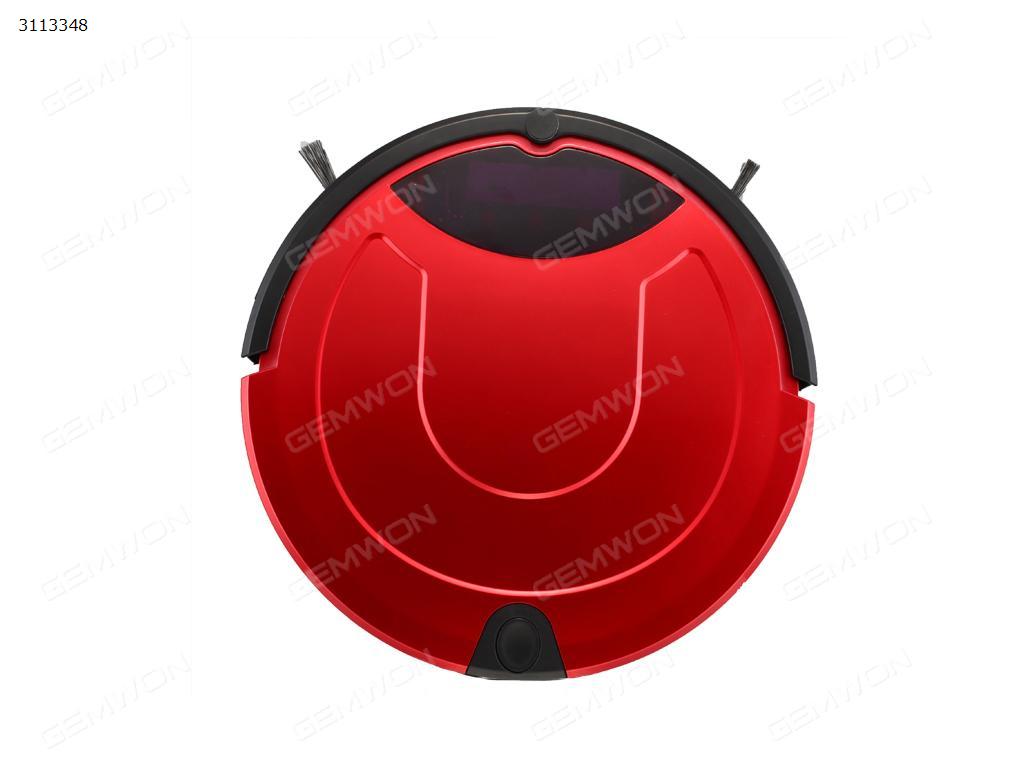 Intelligent robot sweeps the floor. 14 sets infrared sensors:Anti-bump sensor, Cliff sensor,Light sensor,Speed sensor, Remote control( Optional): Schedule function and adjustable walking speed.(red) Robotic Sweeper TC650