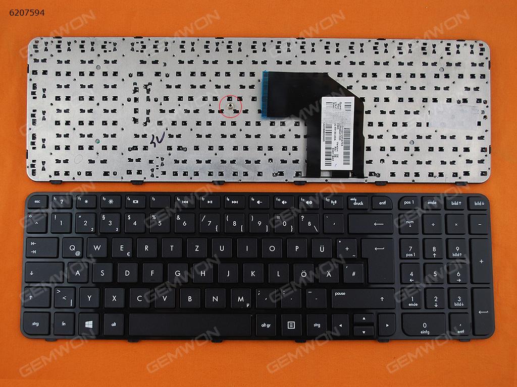 HP G6-2000 GLOSSY FRAME BLACK(Win8) GR N/A Laptop Keyboard (OEM-B)