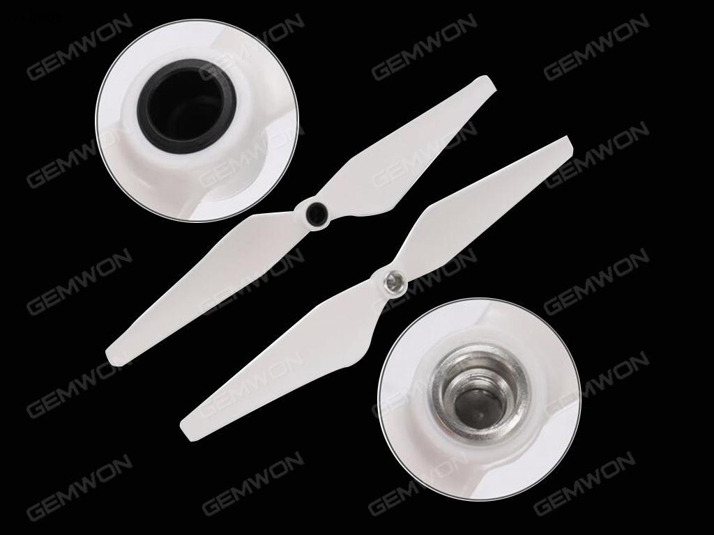 1 Pairs White 9450 Self-Tightening Propeller Prop For DJI Phantom 2 3 4 Drone/Gemwon V3 Drone Drone Parts PJ-001