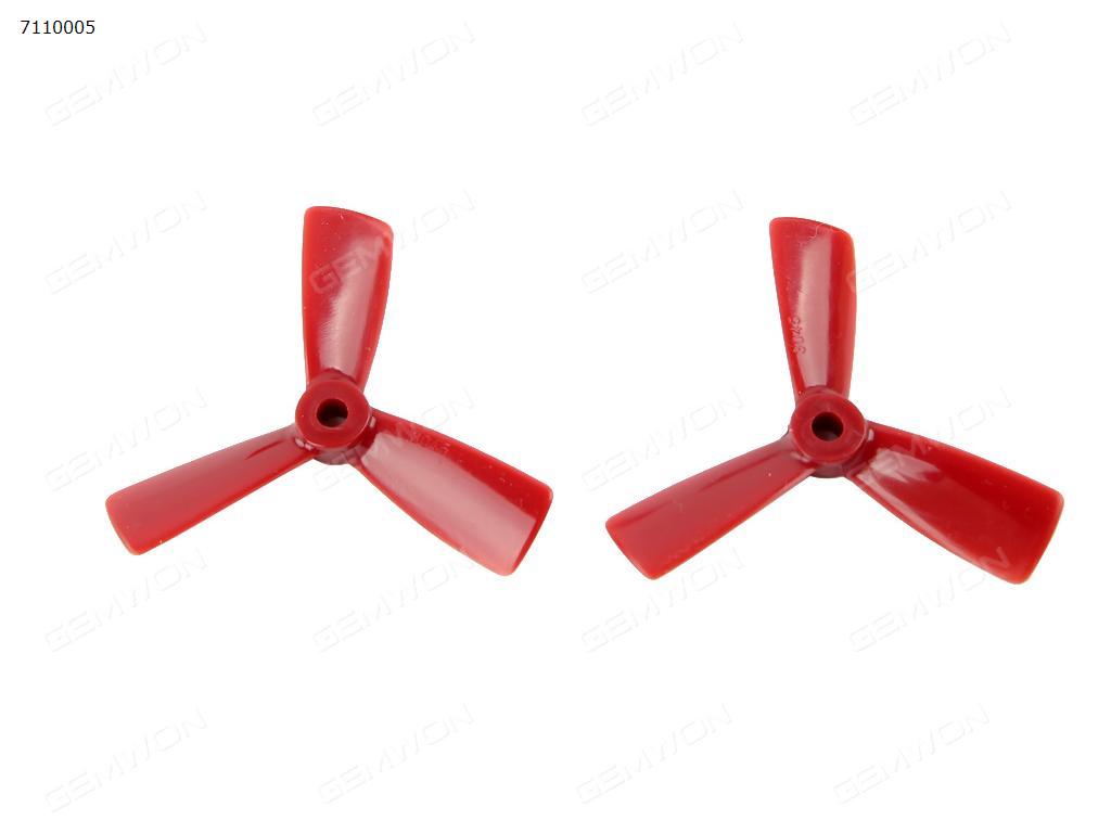 1 Pairs Bullnose Wine red clover paddle new airfoil 3045 CW/CCW Prop for Race FPV Drone Drone Parts PJ-005