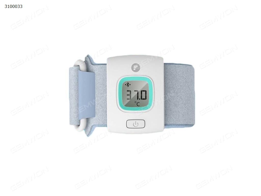 Wearable Wristband Smart Thermometer Intelligent Bluetooth 4.0 Health Monitor（blue） Hearing Aids FR