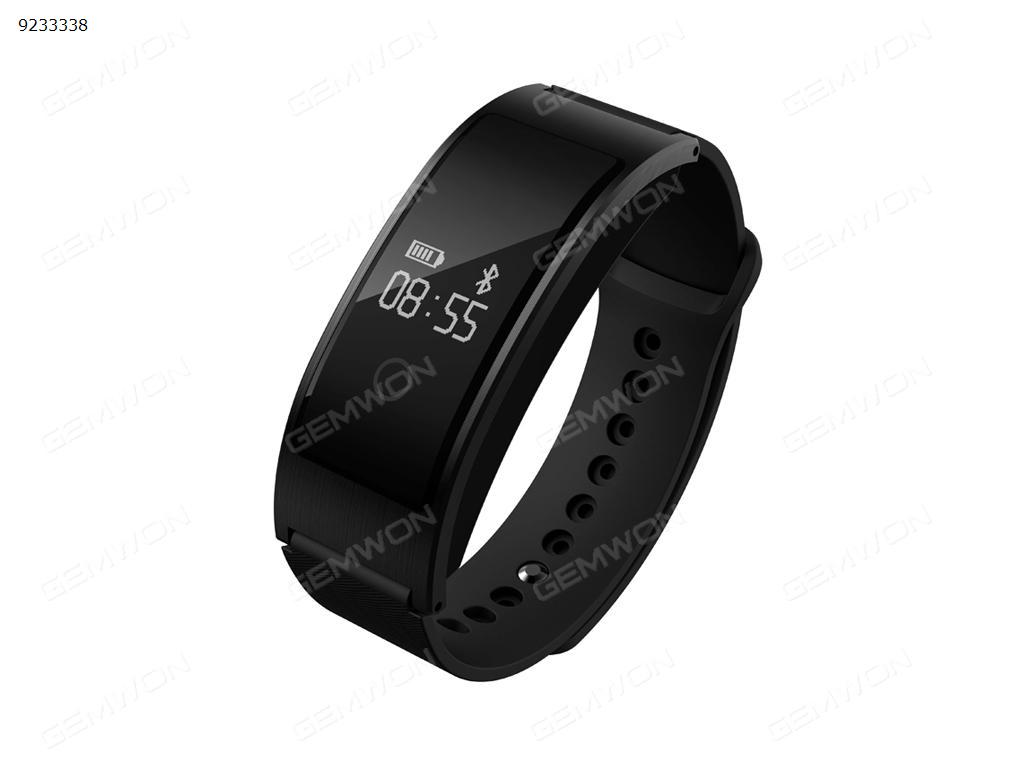 Measuring heart rate and blood oxygen smart watch（black） Smart Wear A06