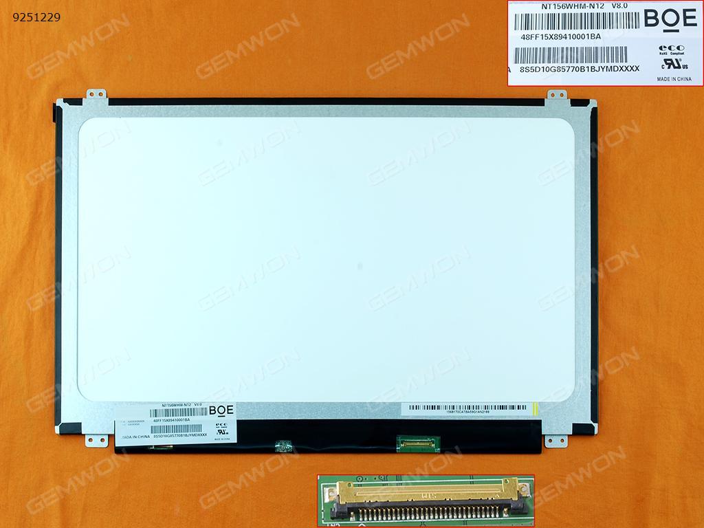 15.6''inch LED 1366*768 30pin NT156WHM-N12(95% New)NT156WHM-N12