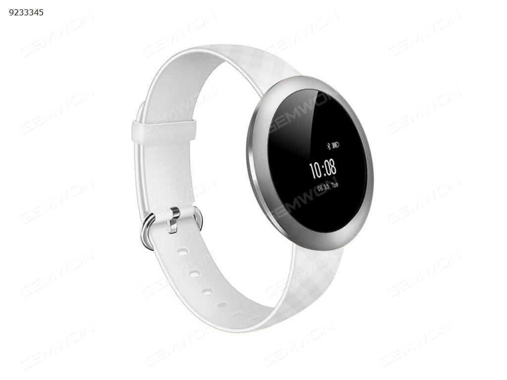 Smart Watch （Alloy Dial , White） Smart Wear X9 MILI