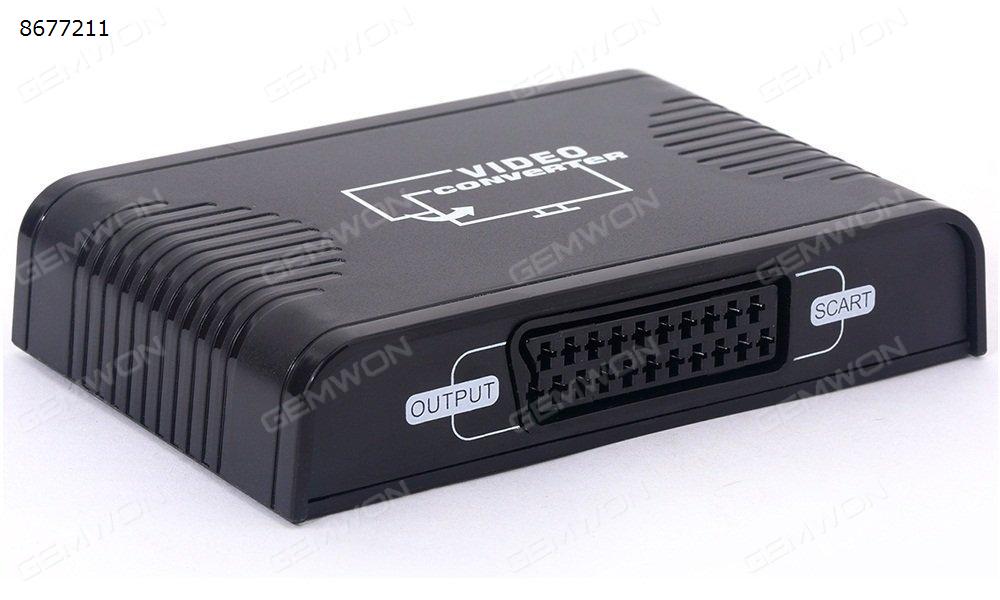 HDMI to SCART HD video converter converts the HDMI signal to the SCART signal, and outputs the stereo sound signal synchronously. Audio & Video Converter NK-C9   HDMI TO SCART  CONVERTER