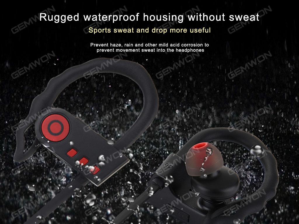 Bluetooth V4.1+EDR，wireless communication，Intelligent voice control，IPX4 Waterproof Sport Bluetooth headset Headset V4 Sport Bluetooth headset