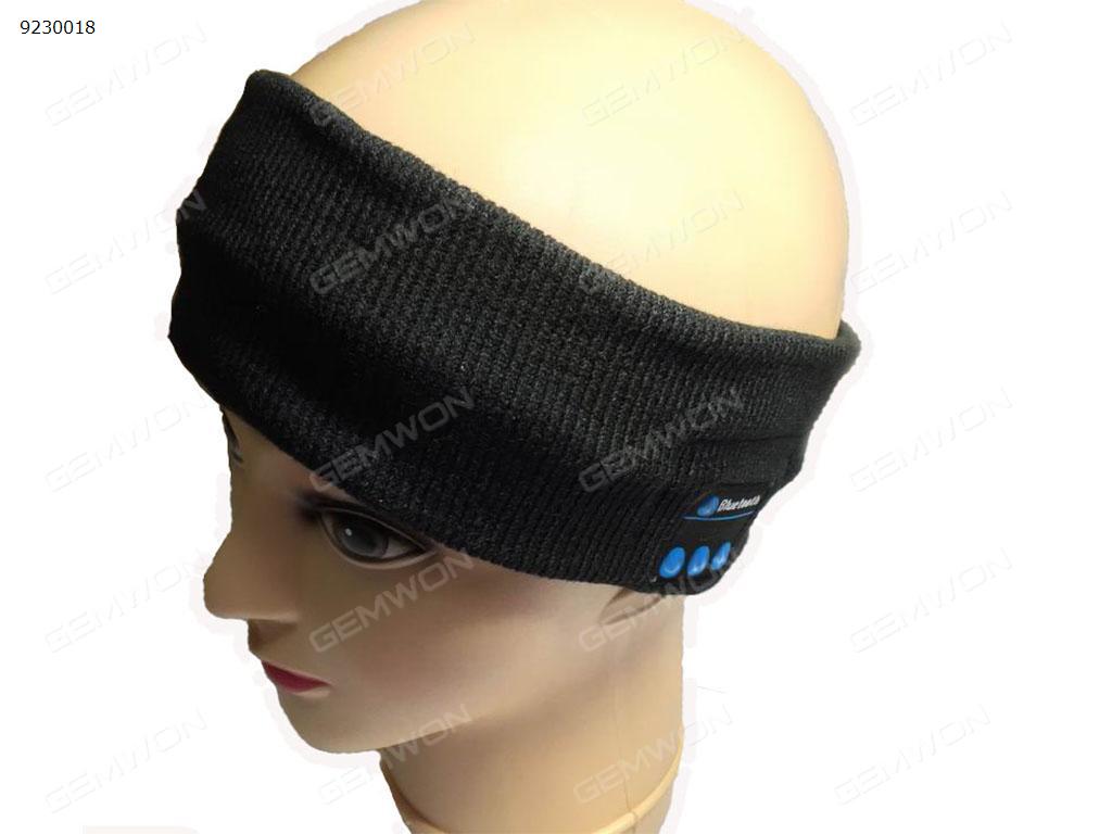 Picture of Wireless Bluetooth Headscarf 5.0 Stereo Sports Outdoor Sports Crown Music MP3 Phone Headscarf Yoga Hat Black