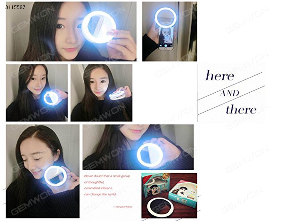 SG04 SELFIE RING LIGHT, 36 LED Selfie Ring Light Enhancing for Photography with iPhones and Android Smart Phones, White Selfie LED Light SG04 SELFIE RING LIGHT