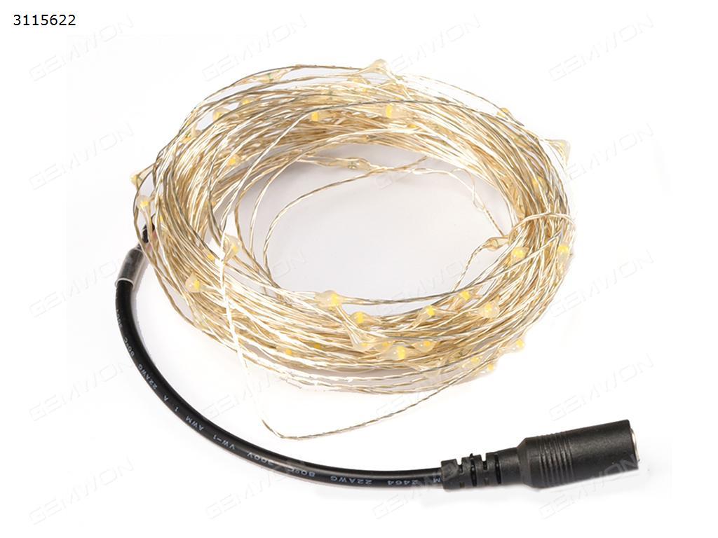 10 m 100 LED Copper Wire Lights, a variety of remote control lighting mode, and a color light, blue light, white light, warm light with four colors to choose, Europe Decorative light COPPER WIRE LIGHTS