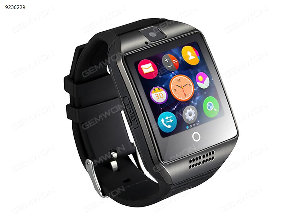 Q18 128M+64M ；Support 32 GB Max. TF Storage Card，support：QQ、WeChat、Twitter、Facebook,Timely information etc； Smart Wear Q18