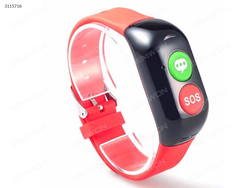 H02 Smart Bracelet, GPS、A-GPS、WIFI、LBS Positioning standby, two-way call micro chat, heart rate blood pressure step sleep, a key call for help (SOS), IOS Android Smart Wear H02 Smart Bracelet