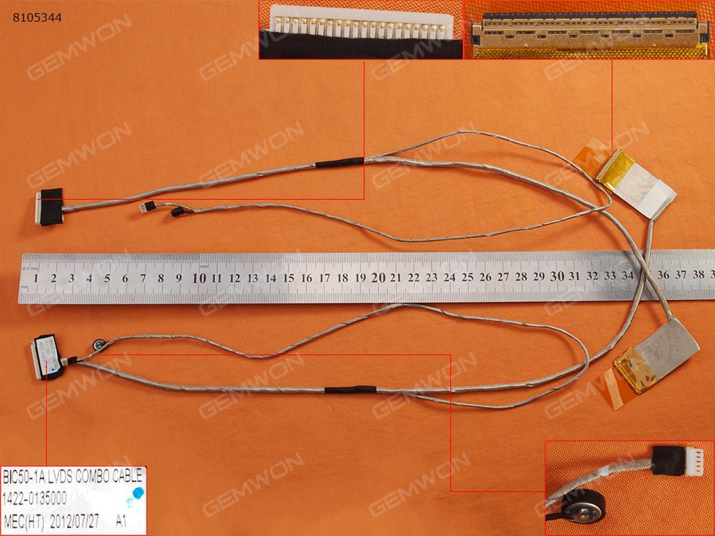 Acer 5344 5744Z TravelMate TM5344 TM5744,ORG LCD/LED Cable 1422-0135000 50.V5M0U.004