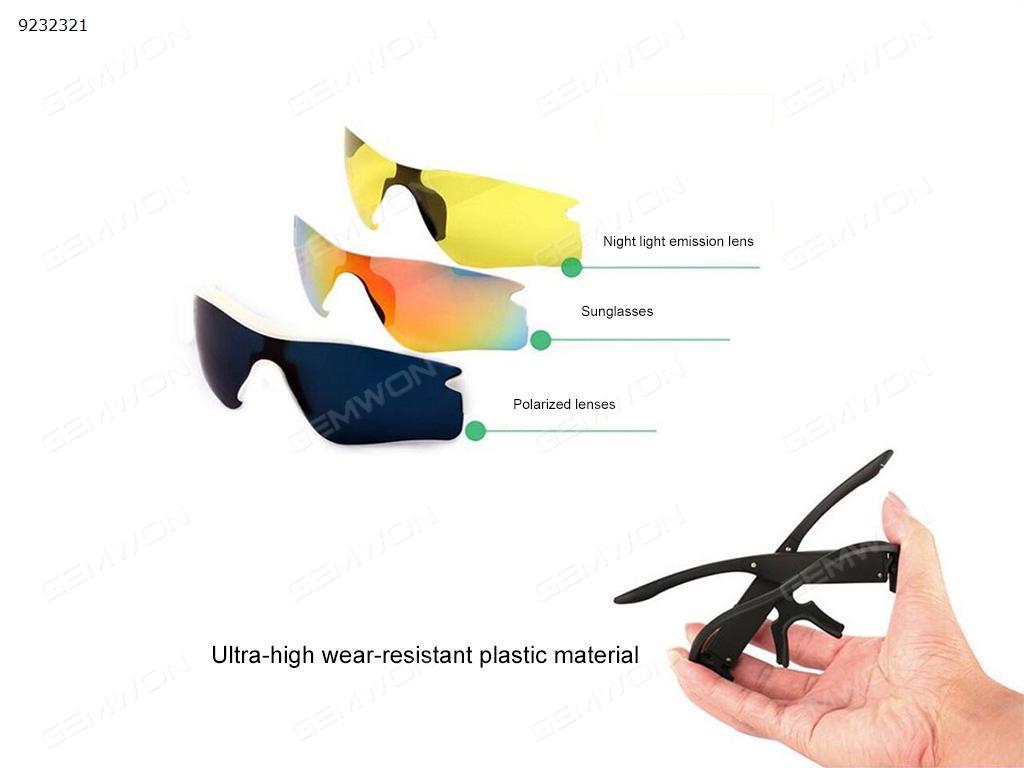 sunglasses, Bluetooth connectivity, voice control, call, listen to music, HD black 3D Glasses N/A