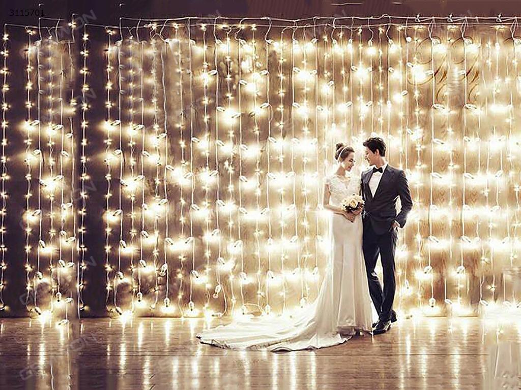 300 Led Light Curtain Icicle Lights, White Christmas Curtain String Fairy Wedding Lights for Home, Garden, Kitchen, Bedroom, Livingroom, Party, Window Decorations, EU,Warm white LED String Light 300 LED LIGHT CURTAIN ICICLE LIGHTS