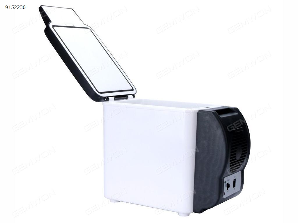12v 6L Car Small Refrigerator Mini Fridge Compact Warmer Car Appliances BX-003