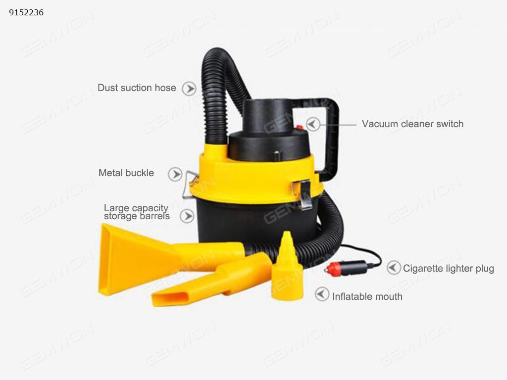 Mini 12V Wet Dry Auto Vacuum Cleaner Portable Handheld Hoover Car Van Caravan Car Beauty JQ-009