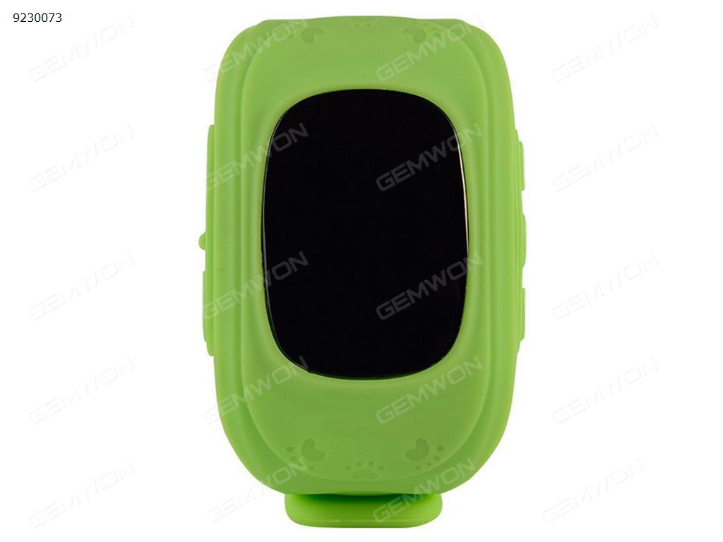 Q50 children smart watch GPS positioning phone watch green Smart Wear Q50