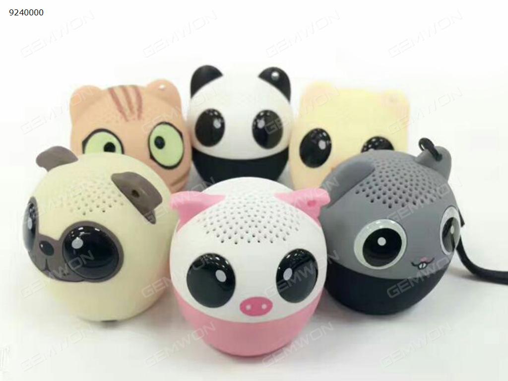 bluetooth 3.0 Listening to music，calling。 Control distance of 10 meters ,The work lasted about 1.5 hour. The pig The panda The bear The mouse Civet cats the dog Five types of molds are available . Other N/A