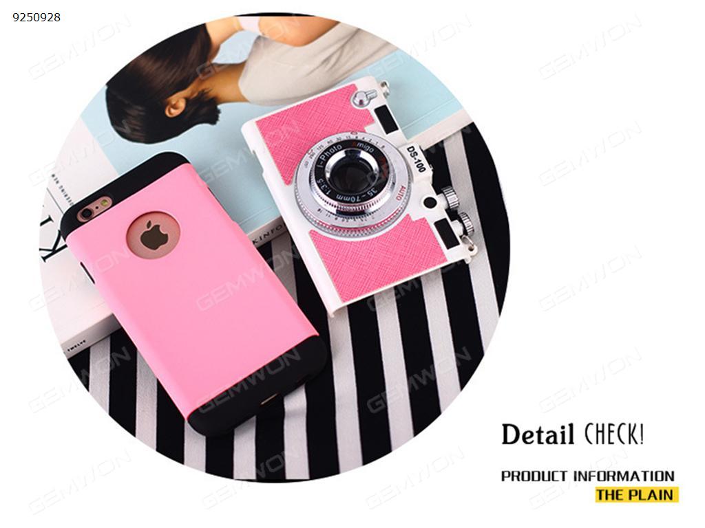 New iPhone6s South Korea Amigo creative retro anti-drop SLR camera phone shell Pink Case iPhone6s