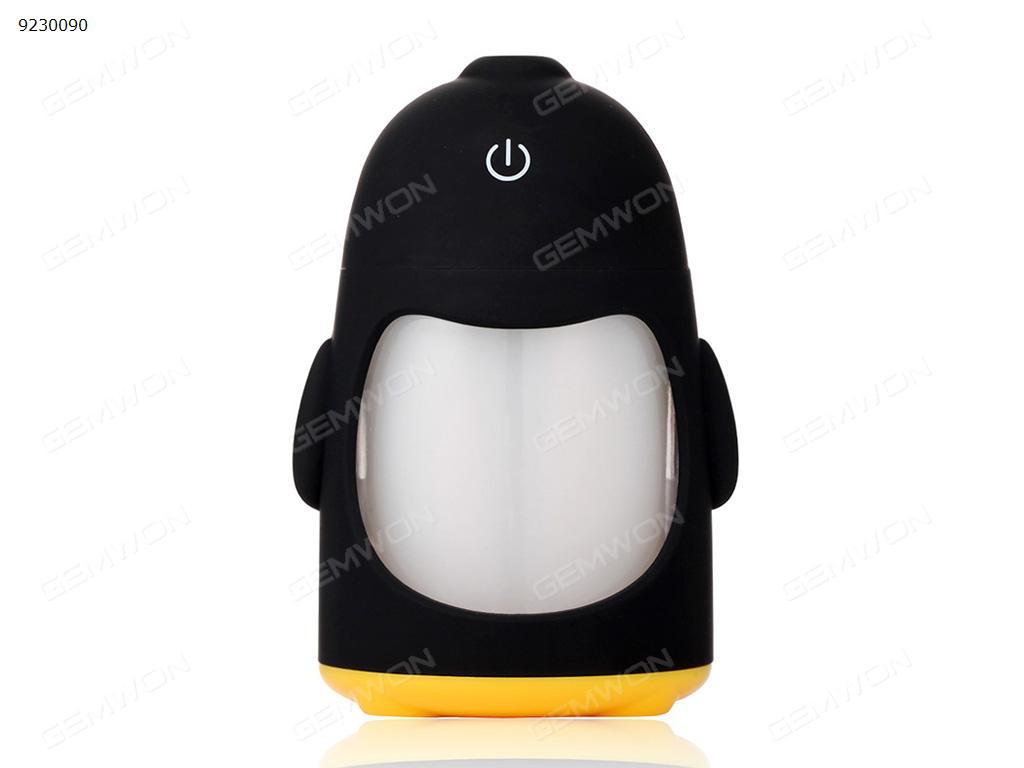 Mini Portable Penguin Humidifier LED Night Light USB Humidifier Air Purifier YellowQW-Q3