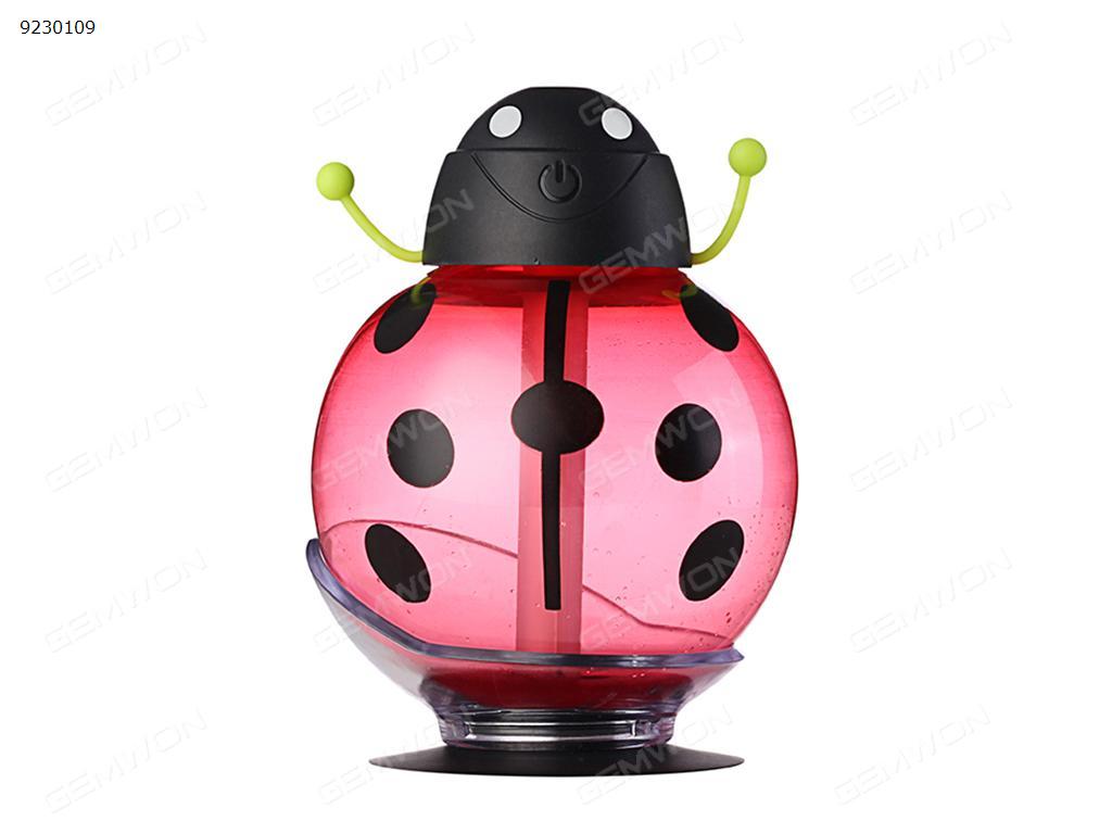 Mini Portable Beetle Usb Night Light Gift Air Humidifier RedN/A