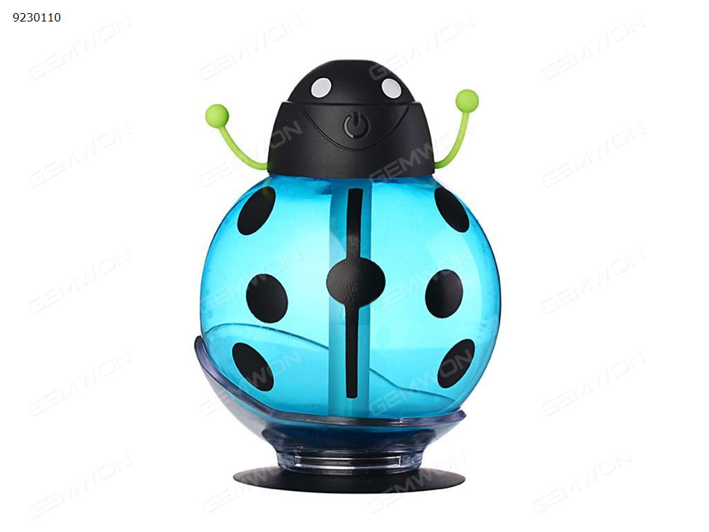 Mini Portable Beetle Usb Night Light Gift Air Humidifier BlueN/A