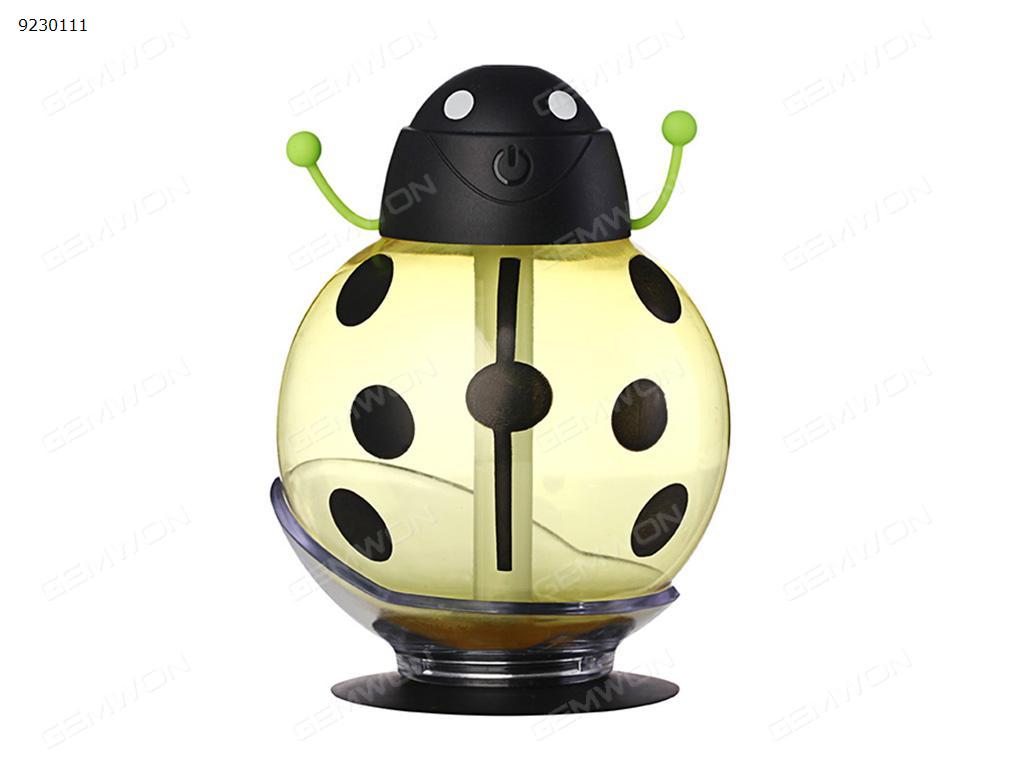 Mini Portable Beetle Usb Night Light Gift Air Humidifier YellowN/A