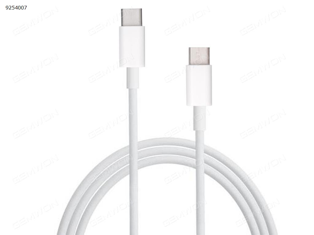 type-c to type-c cable, For type-c phones and computer charging .transfer data .white Audio & Video Converter TPC-TPC