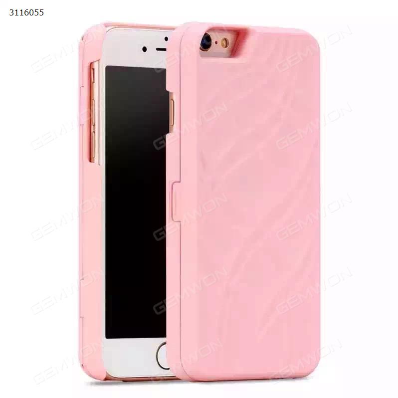 iPhone 7 Plus Cosmetic mirror mobile phone shell, Fashion Makeup mirror flip Wallet mobile Phone case, Pink Case IPHONE 7 PLUS COSMETIC MIRROR MOBILE PHONE SHELL