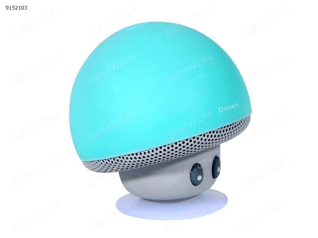 Wireless Bluetooth Speakers, Mushroom Bluetooth 4.1 Speakers, Handsfree and Mobile Bracket (Light blue) Car Appliances BT-280