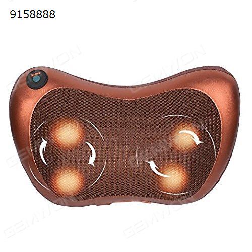 4 Deep-Kneading Massage Nodes Neck and Back Massage Pillow with Infrared Heat Function For Home and Car Other HT-181