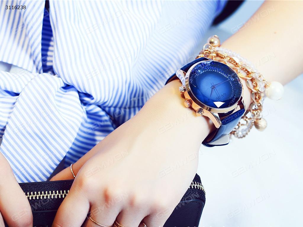 Diamond - side watch,blue Smart Wear Diamond - side watch