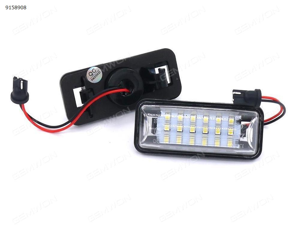 2Pcs Car LED license plate lights for  Toyota FT-86 GT-86 Auto Replacement Parts PZD