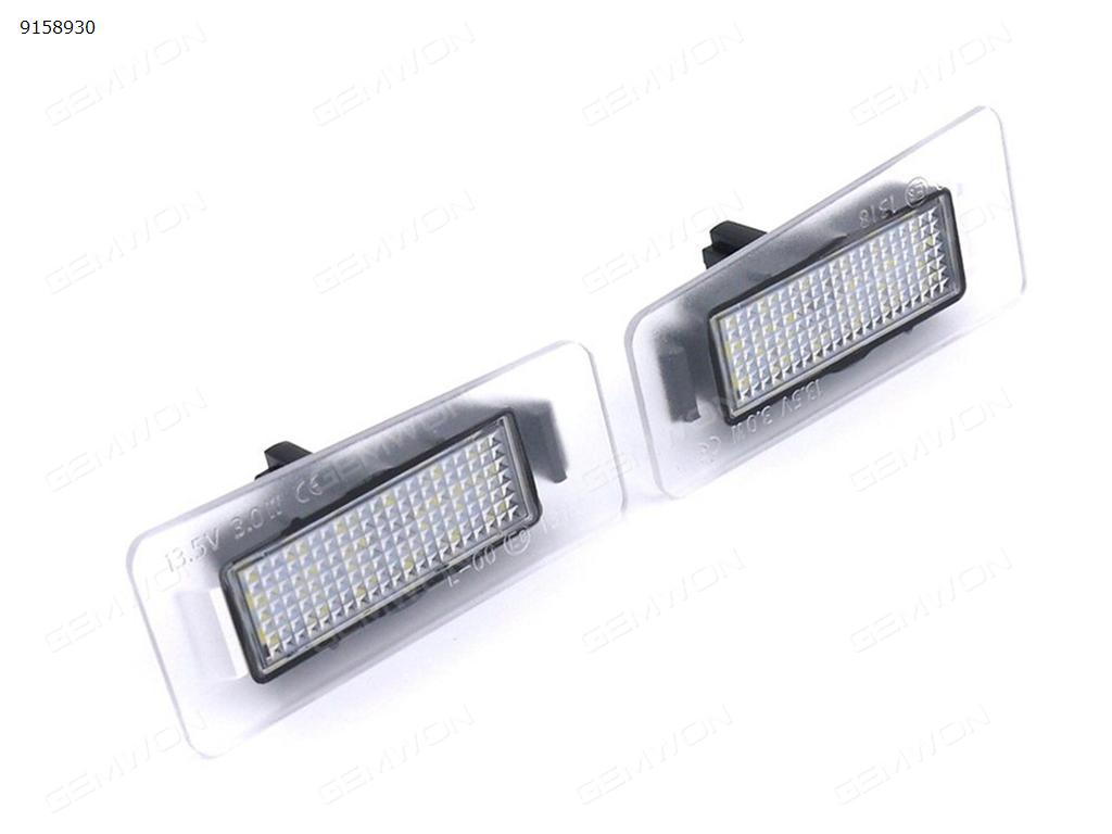 2Pcs Car LED license plate light for  Hyundai i30 CW Kombi (12-14)/Hyundai Elentra (11-14)/Hyundai Elentra Coupe Auto Replacement Parts PZD