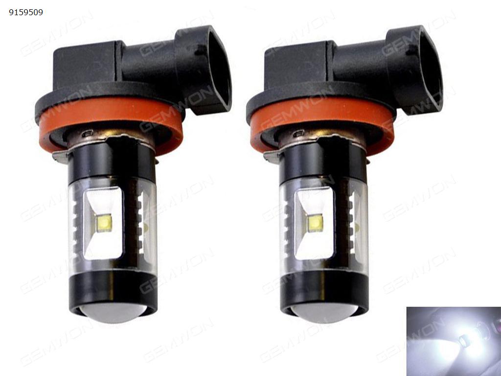 2Pcs High Power Led H11 30W Fog Driving DRL LED Light Lamps 12V White Auto Replacement Parts LED fog lights