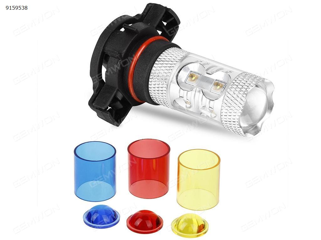 2Pcs H16 High Power Cree LED 50W 2400LM 360° Angle 6000K White Fog Light Bulbs Auto Replacement Parts LED fog lights