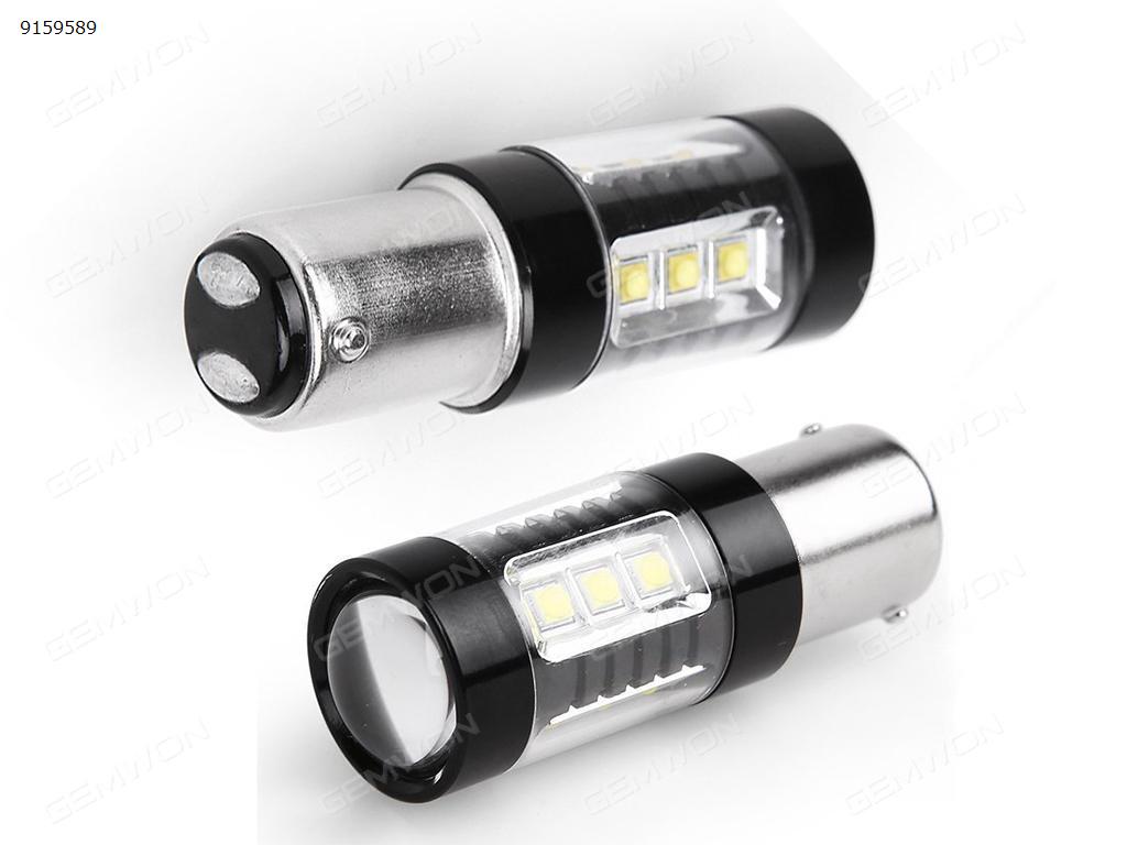 2Pcs 1157 Led Light Bulb 80W 780lm DC12-24VLED Brake Light OSRAM Back Up Reverse Lights Auto Replacement Parts LED reversing lights