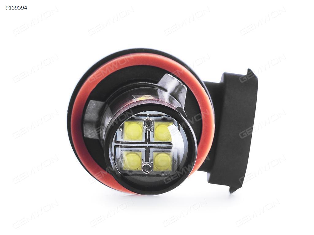 2Pcs 80W High Power Extremely Super Bright 6000K Xenon White H11 H8 H16 LED Bulbs for Fog Light Lamp Replacement Auto Replacement Parts LED fog lights