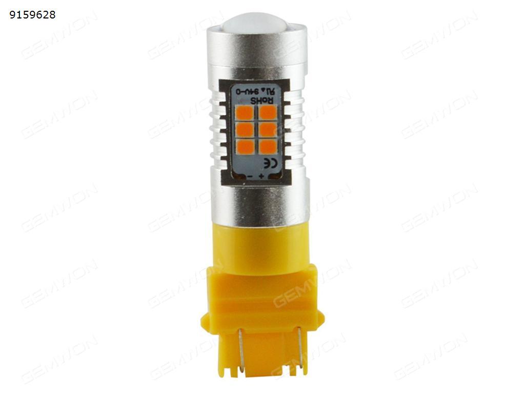 2Pcs Extremely Bright PX Chipsets 2835 21SMD 3156 3157 T25 LED Bulbs for Turn Signal Reverse Lights,Amber Yellow Auto Replacement Parts LED reversing lights