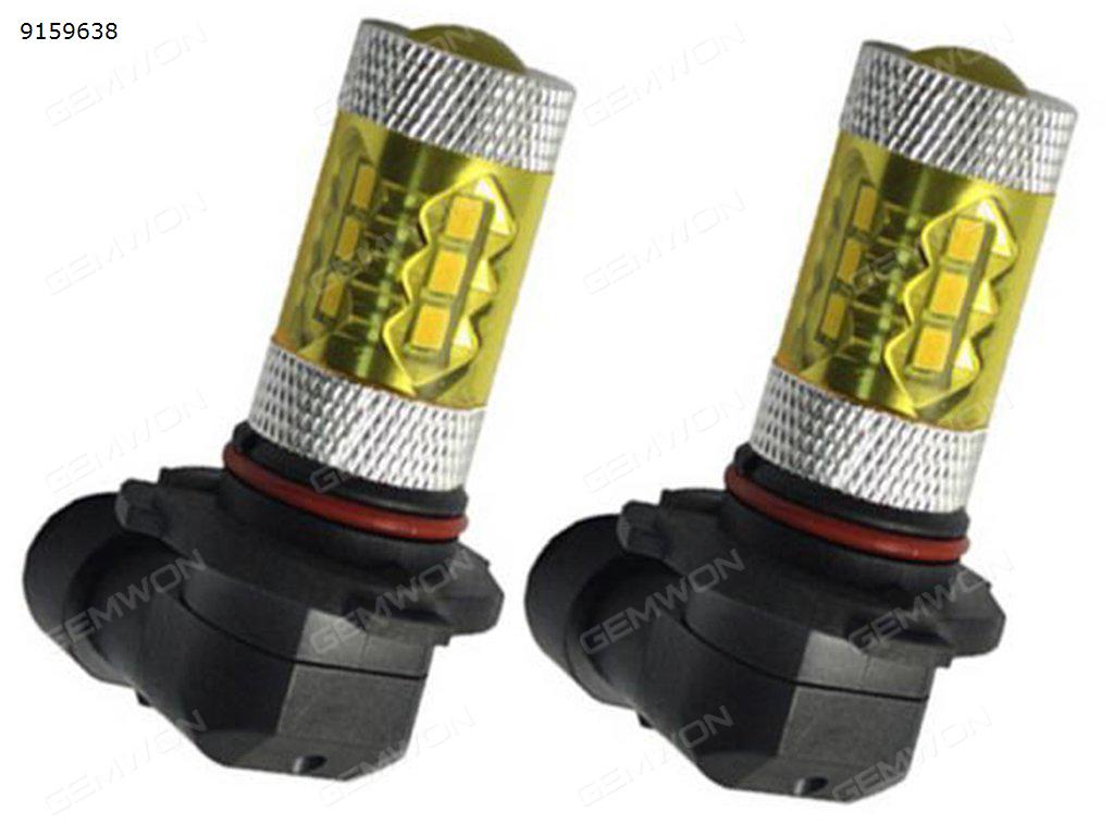 2Pcs CREE high power front fog lamp 9005 80W fog lamp 16smd car LED fog lamp Auto Replacement Parts LED fog lights