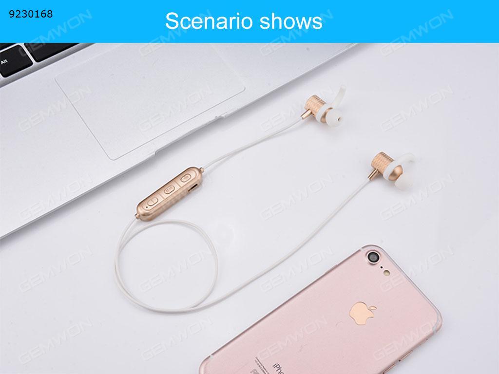 S500 magnetic control power off the in-ear movement Bluetooth headset black Headset S500