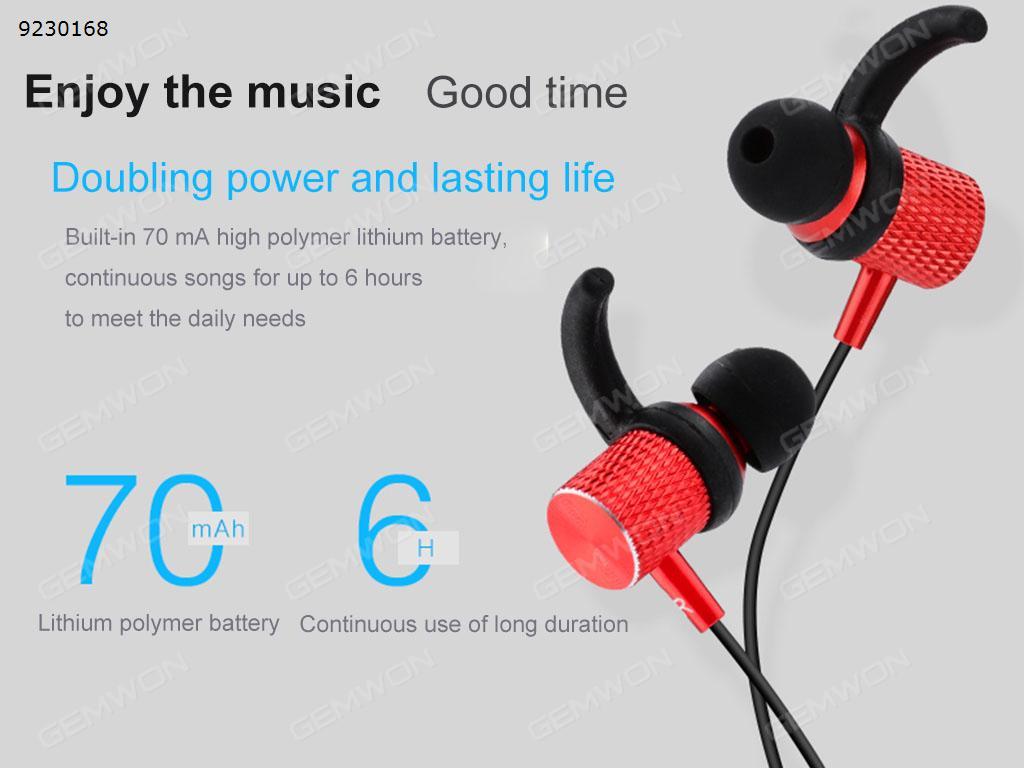S500 magnetic control power off the in-ear movement Bluetooth headset black Headset S500