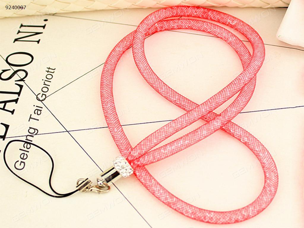 phone lanyard portable durable detachable phone lanyard  Red 40cm Other N/A