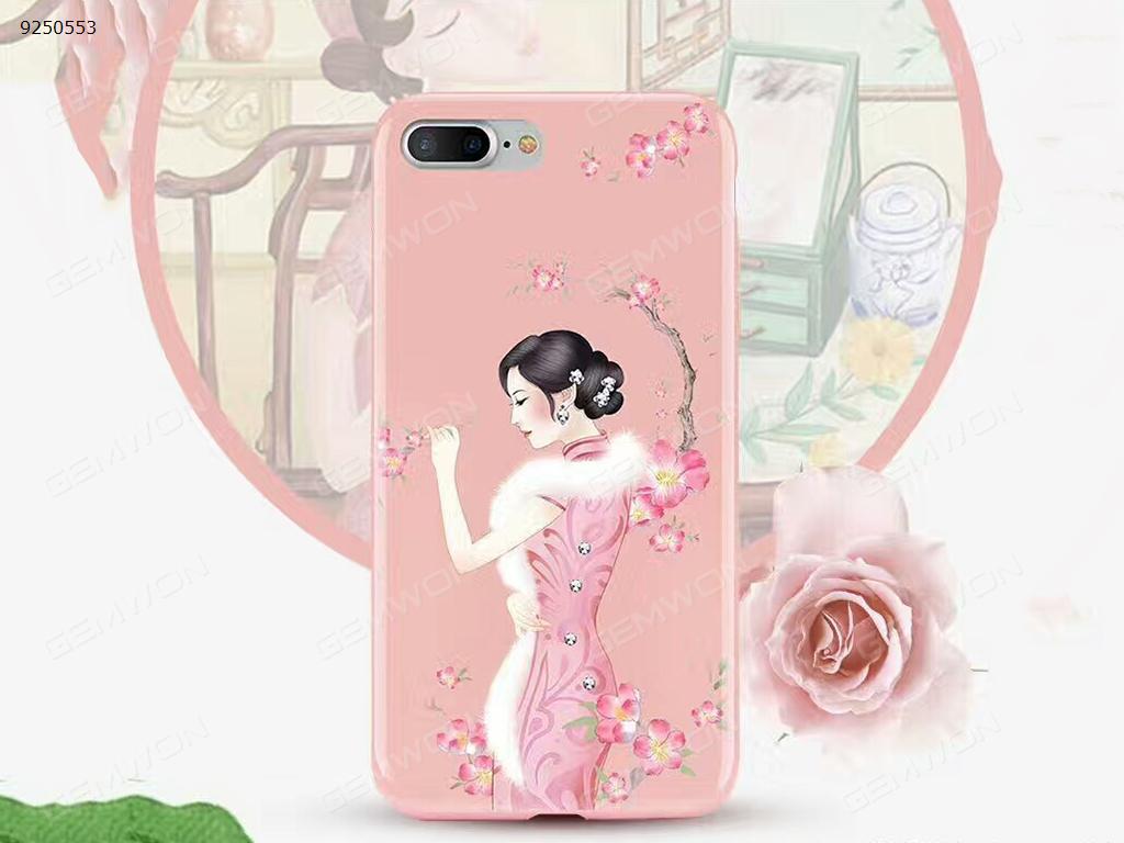 Iphone6 oriental beauty pattern phone shell pink Case iPhone 6