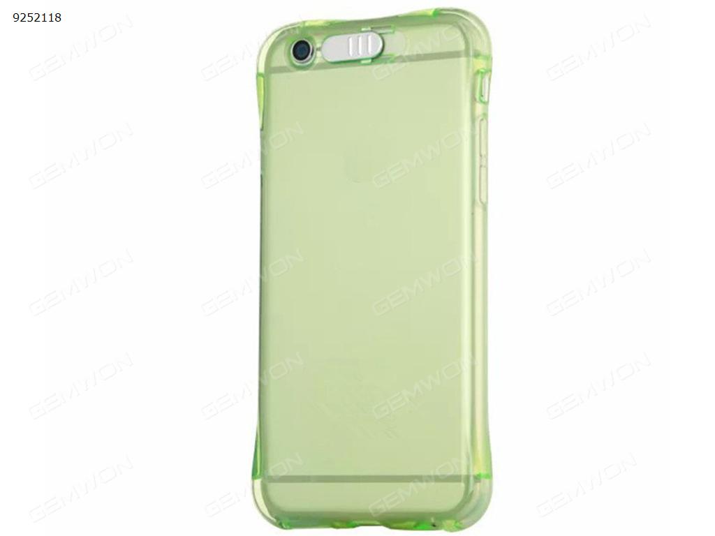 Feceir iPhone 6 plus/6S plus Case - Creative LED Light up Incoming Call Flash Cover，Green. Case IPHONE 6PLUS / 6S PLUS