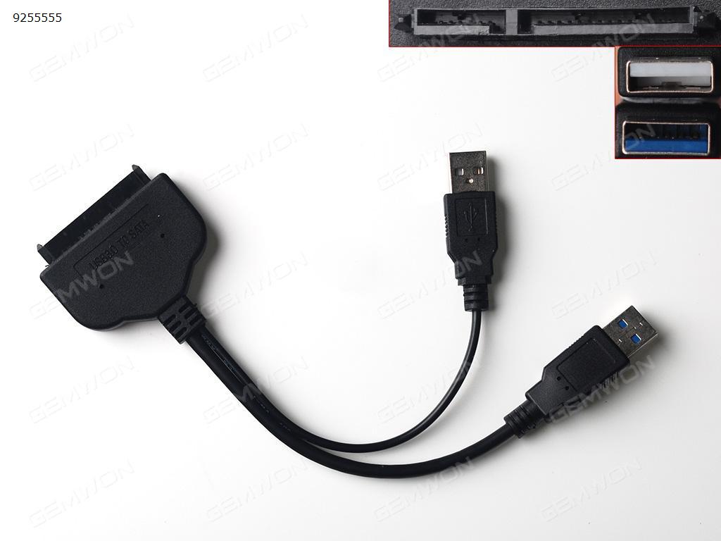 Multifunctional USB3.0 To SATA HDD SSD Cable,Black Audio & Video Converter N/A