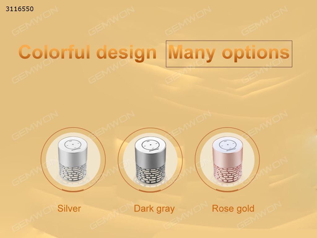 Colorful flashing Bluetooth speakers, Gift card touch portable Bluetooth stereo bedside lamp lights, Silver Bluetooth Speakers COLORFUL FLASHING BLUETOOTH SPEAKERS