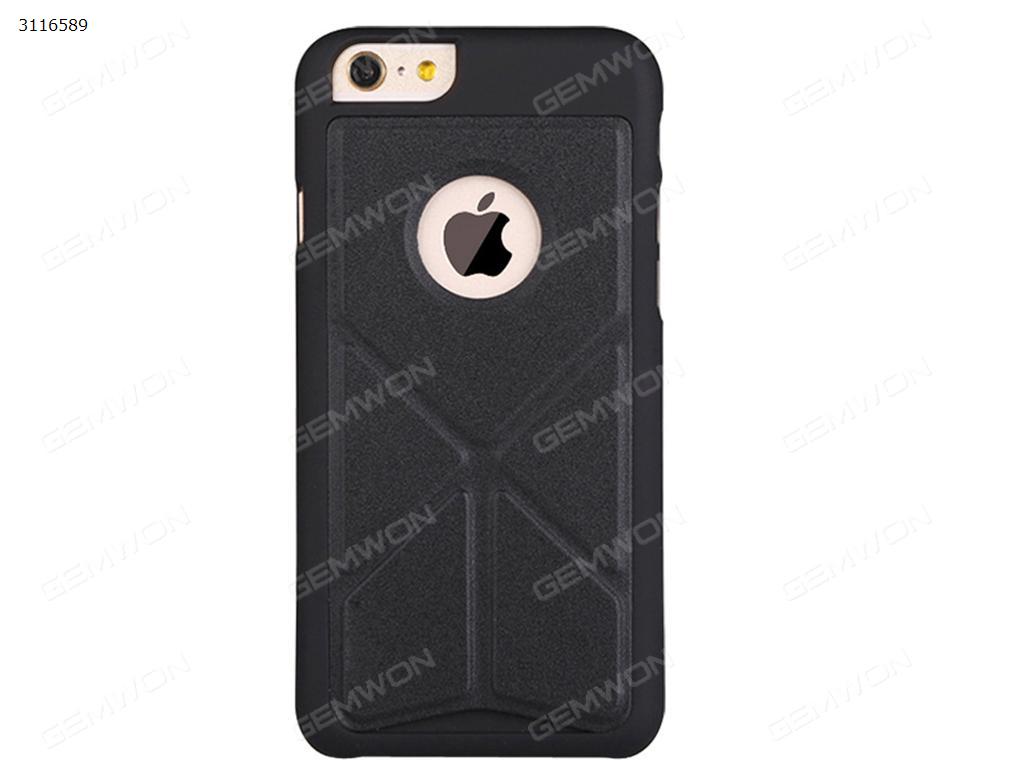 iphone 6 deformation Mobile phone shell, Anti collision mobile phone shell with deformed support, Black Case iphone 6 deformation Mobile phone shell